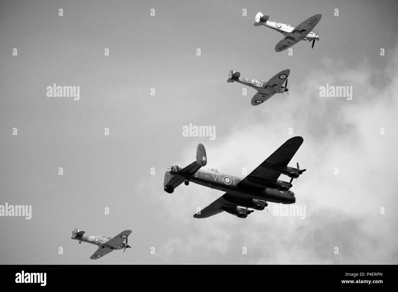 Royal Air Force Battle of Britain Memorial Flight Banque D'Images