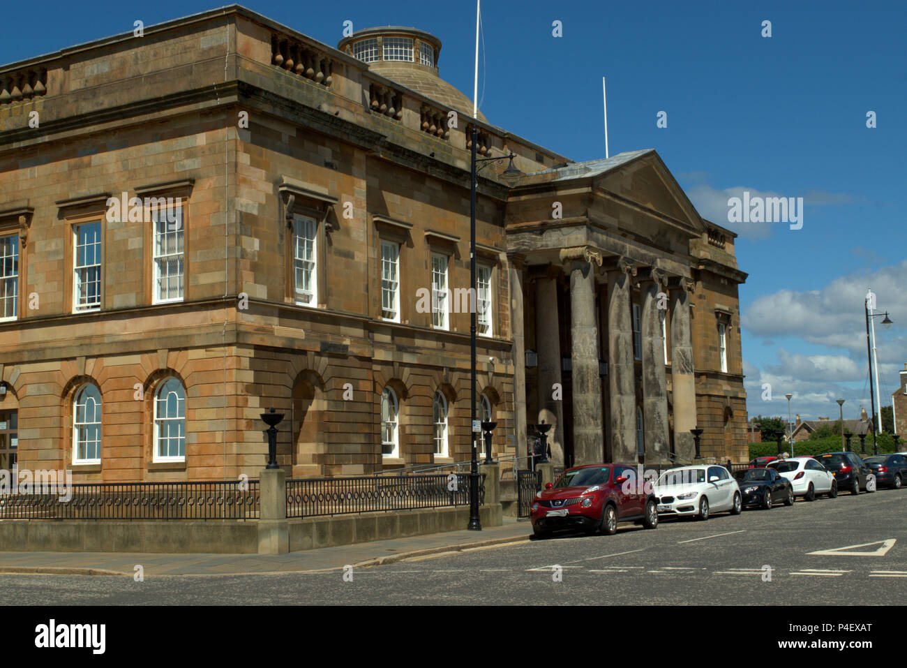 Bâtiment de comté et Sheriff Court, Ayr, Scotland Banque D'Images