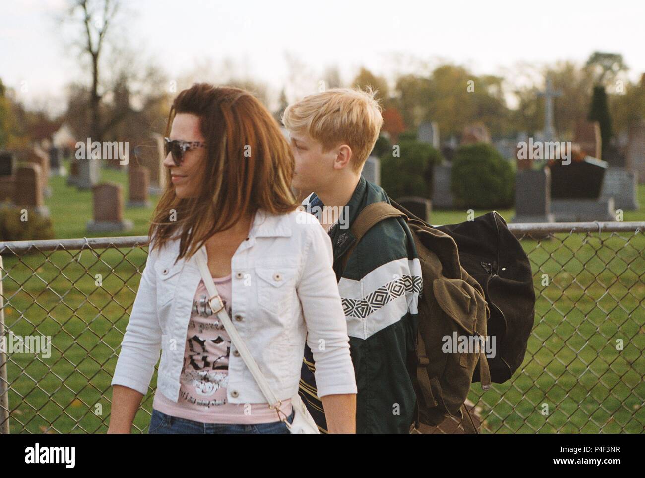 Titre original : Maman. Titre en anglais : Maman. Directeur de film : Xavier Dolan. Année : 2014. Stars : Anne Dorval ; ANTOINE-OLIVIER PILON. Credit : METAFILMS/SODEC/FILS DE MANUAL/SUPER ECRAN/TÉLÉFILM CANADA / LAVERDIERE, SHAYNE / Album Banque D'Images