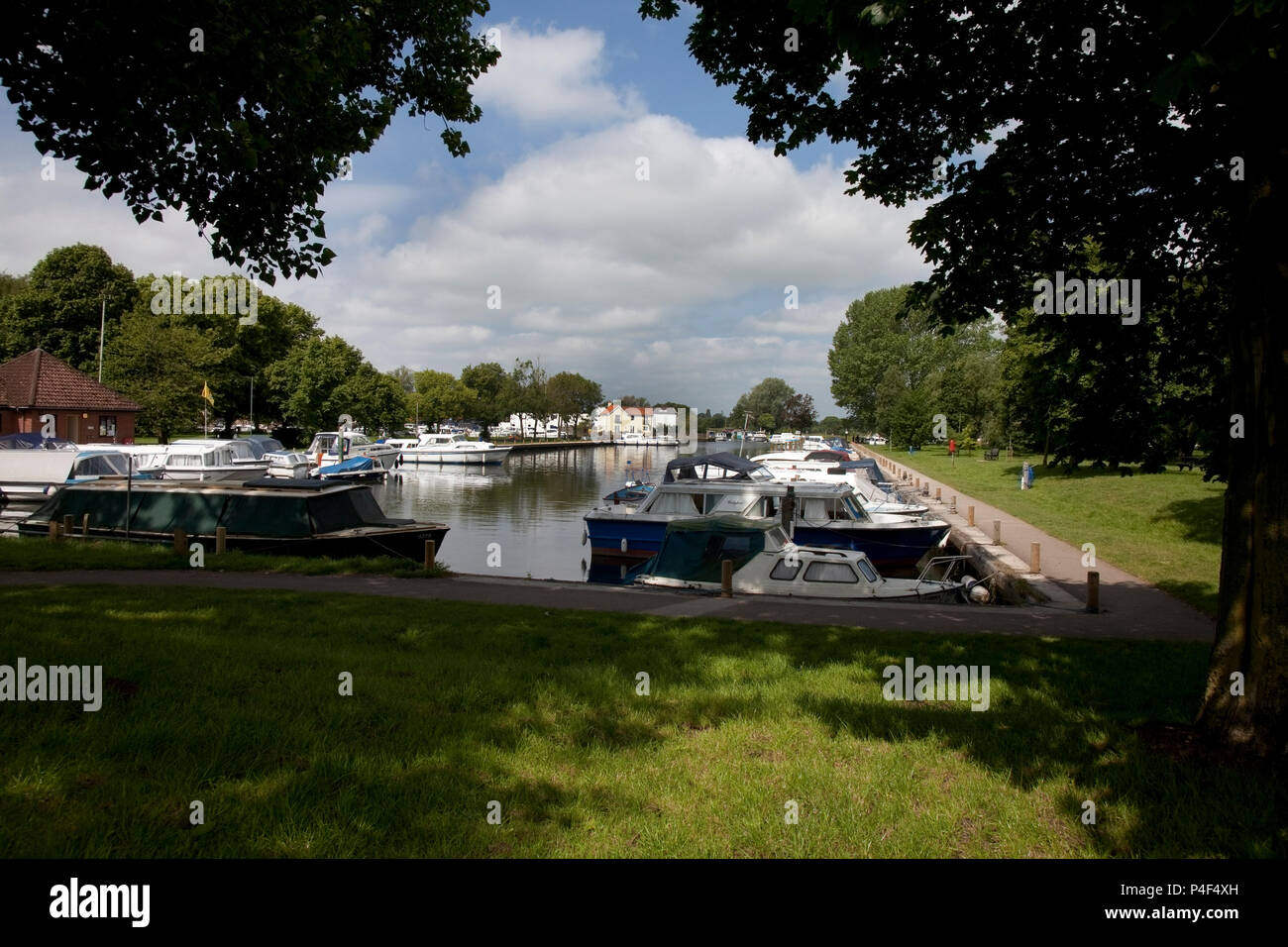 Beccles Quay Banque D'Images