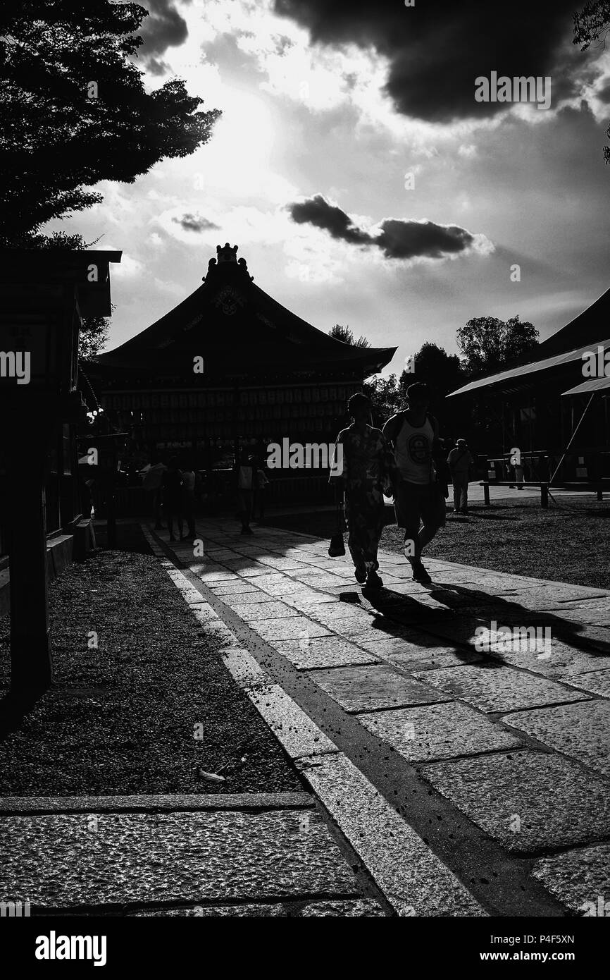 Temple de Kyoto Banque D'Images