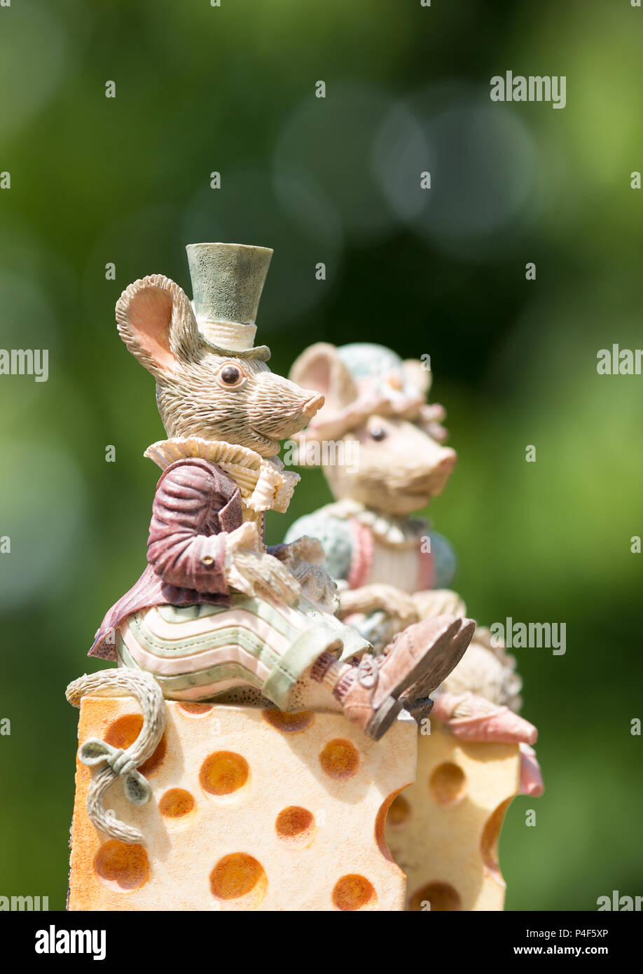 Décorations pour mariée et marié à souvenir. Cadeau de mariage, idée pour le couple spécial le jour de leur spécial. Idées de liste de mariage. Banque D'Images