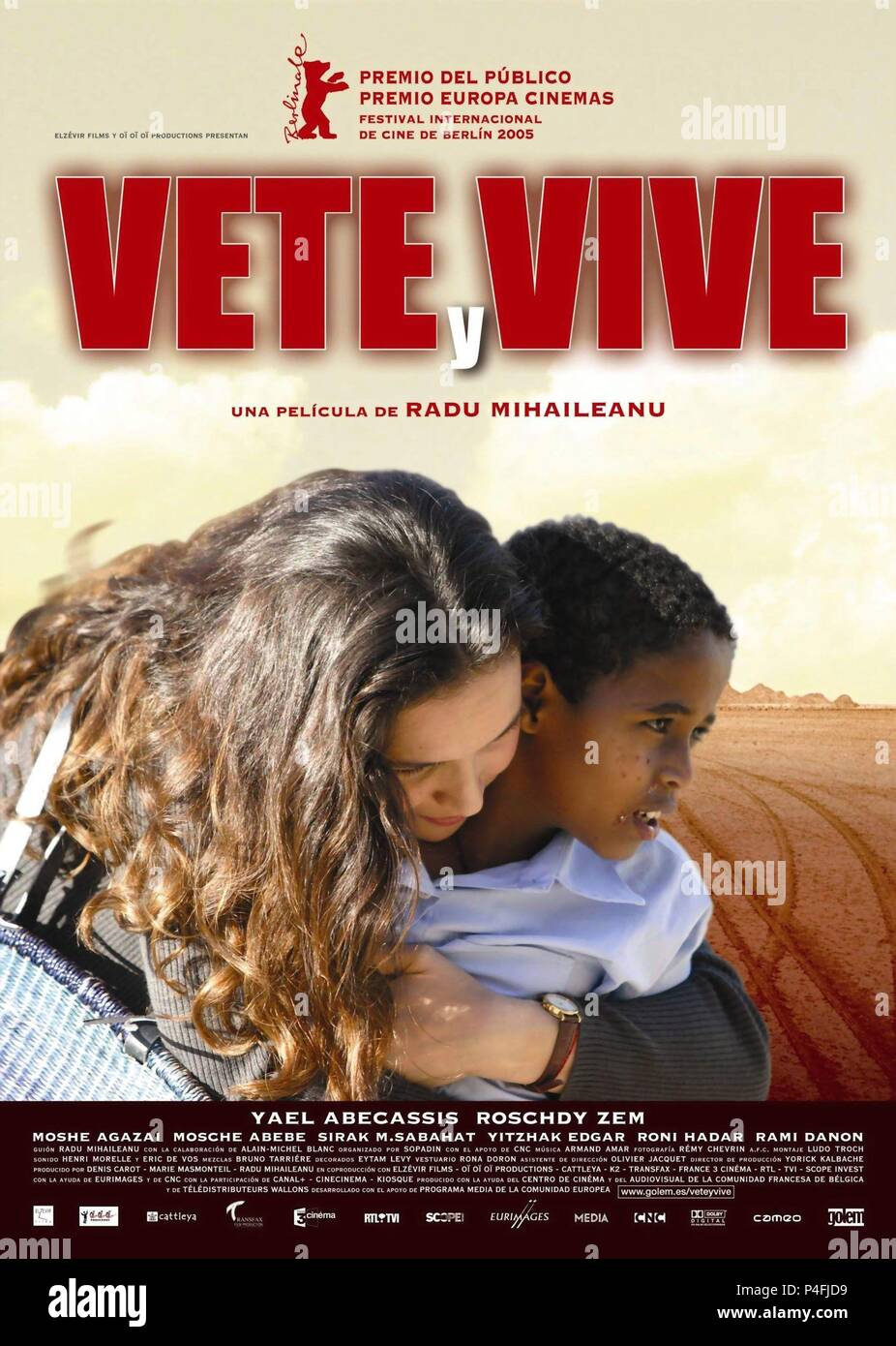 Titre original : Va, vis et deviens. Titre en anglais : VIVRE ET DEVENIR.  Film Réalisateur : Radu Mihaileanu. Année : 2005. Credit : ELZEVIR FILMS /  Album Photo Stock - Alamy