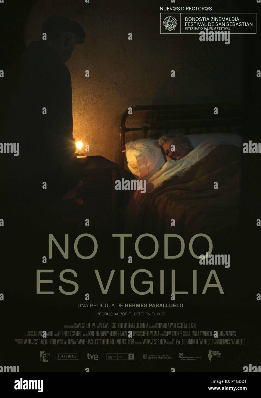 Titre original : NO TODO ES VIGILIA. Titre en anglais : PAS DE TODO ES VIGILIA. Directeur : HERMES PARALLUELO de film. Année : 2014. Credit : ARAGON TELEVISION/EL DEDO EN EL OJO/JANUS FILMS/TVE / Album Banque D'Images
