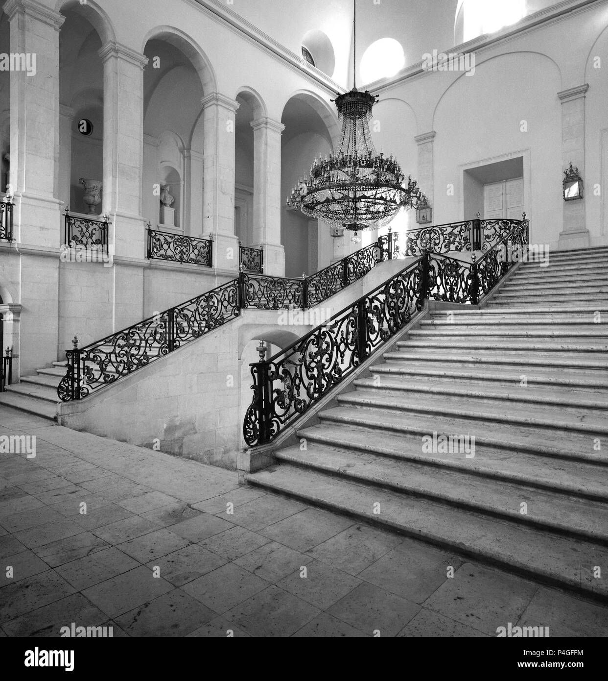 Escaleras Rococo Principaux ESCALERA DEL PALACIO REAL DE ARANJUEZ - BALAUSTRADA ROCOCO ...