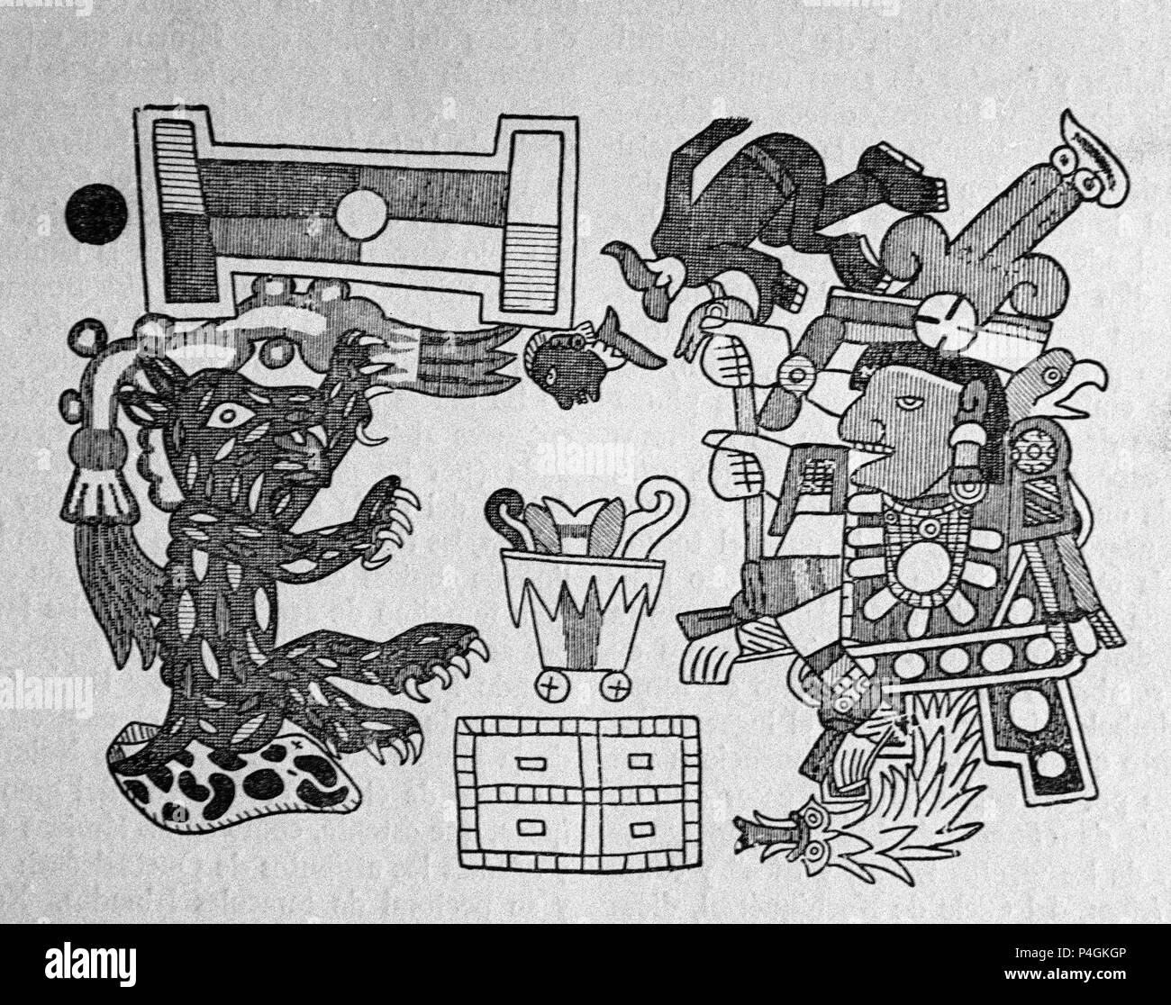 XOCHIQUETZAL SEÑORA DE LA SECCION DECIMONOVENA. Lieu : INSTITUTO DE COOPERACION IBEROAMERICANA, MADRID, ESPAGNE. Banque D'Images