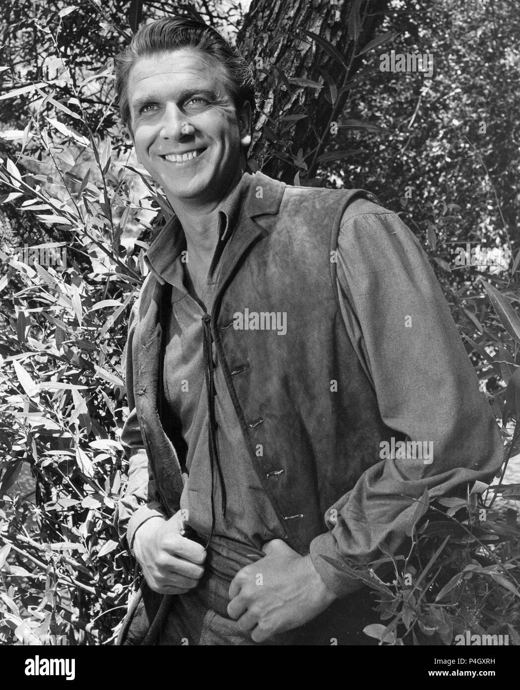 Titre original : Disneyland. Titre en anglais : Disneyland. Directeur : HAMILTON LUSKE Film ; Robert Stevenson ; NORMAN TOKAR ; JAMES NEILSON. Année : 1954. Stars : Leslie Nielsen. Credit : WALT DISNEY TELEVISION / Album Banque D'Images