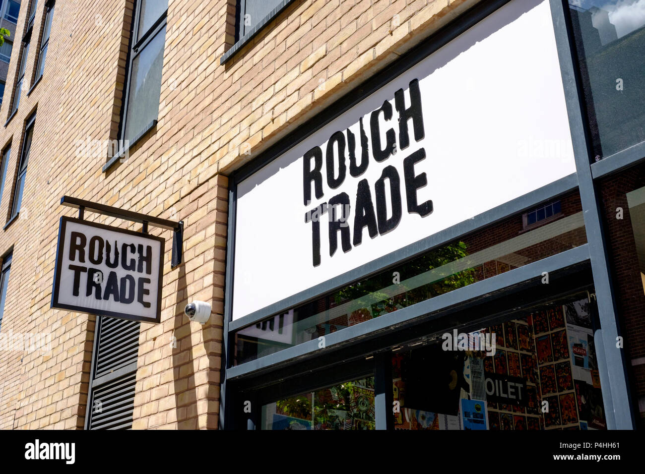 Rough Trade est un magasin de musique à Bristol England UK Banque D'Images