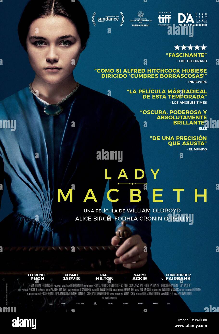 Titre original : Lady Macbeth. Titre en anglais : Lady Macbeth. Film Réalisateur : William OLDROYD. Année : 2016. Credit : soixante six images/ICARACTÉRISTIQUES / Album Banque D'Images
