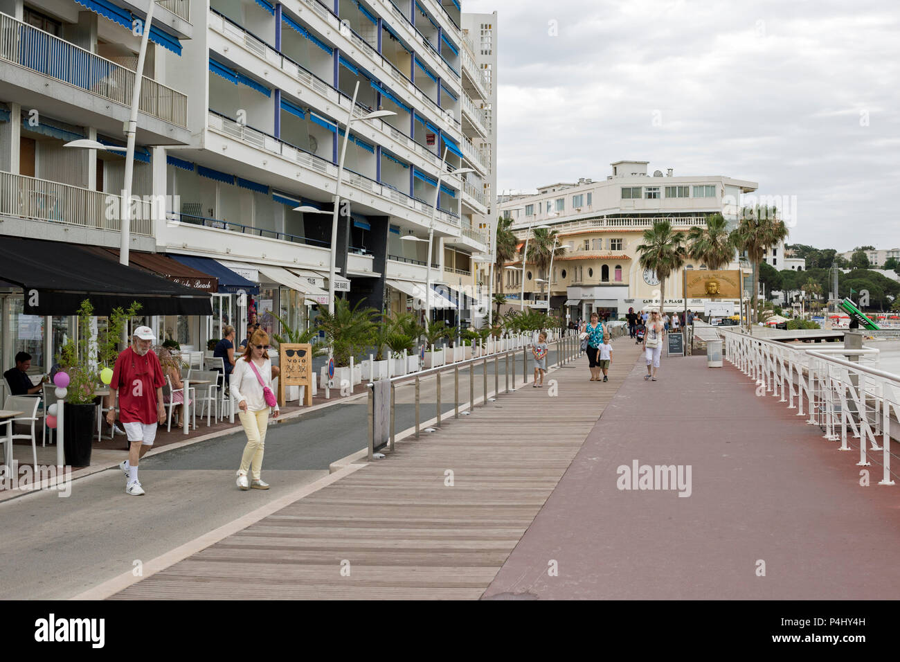 Juan Le Pins, Antibes, France, juin 2018, d''une vue sur la ville Banque D'Images