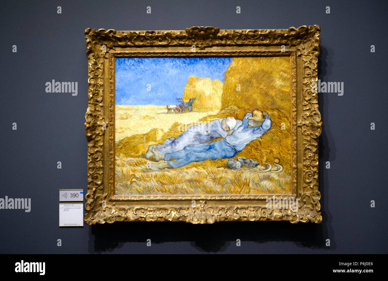 La Siesta. Van Gogh. Musée d'Orsay. París. Francia Photo Stock - Alamy