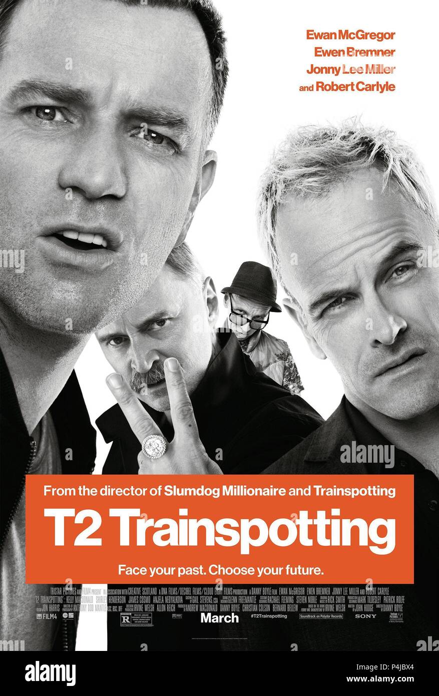 Titre original : T2 : TRAINSPOTTING. Titre en anglais : T2 : TRAINSPOTTING. Directeur du film : DANNY BOYLE. Année : 2017. Credit : CLOUD HUIT FILMS/ADN/FILMS Films de décibels/Tristar Pictures / Album Banque D'Images