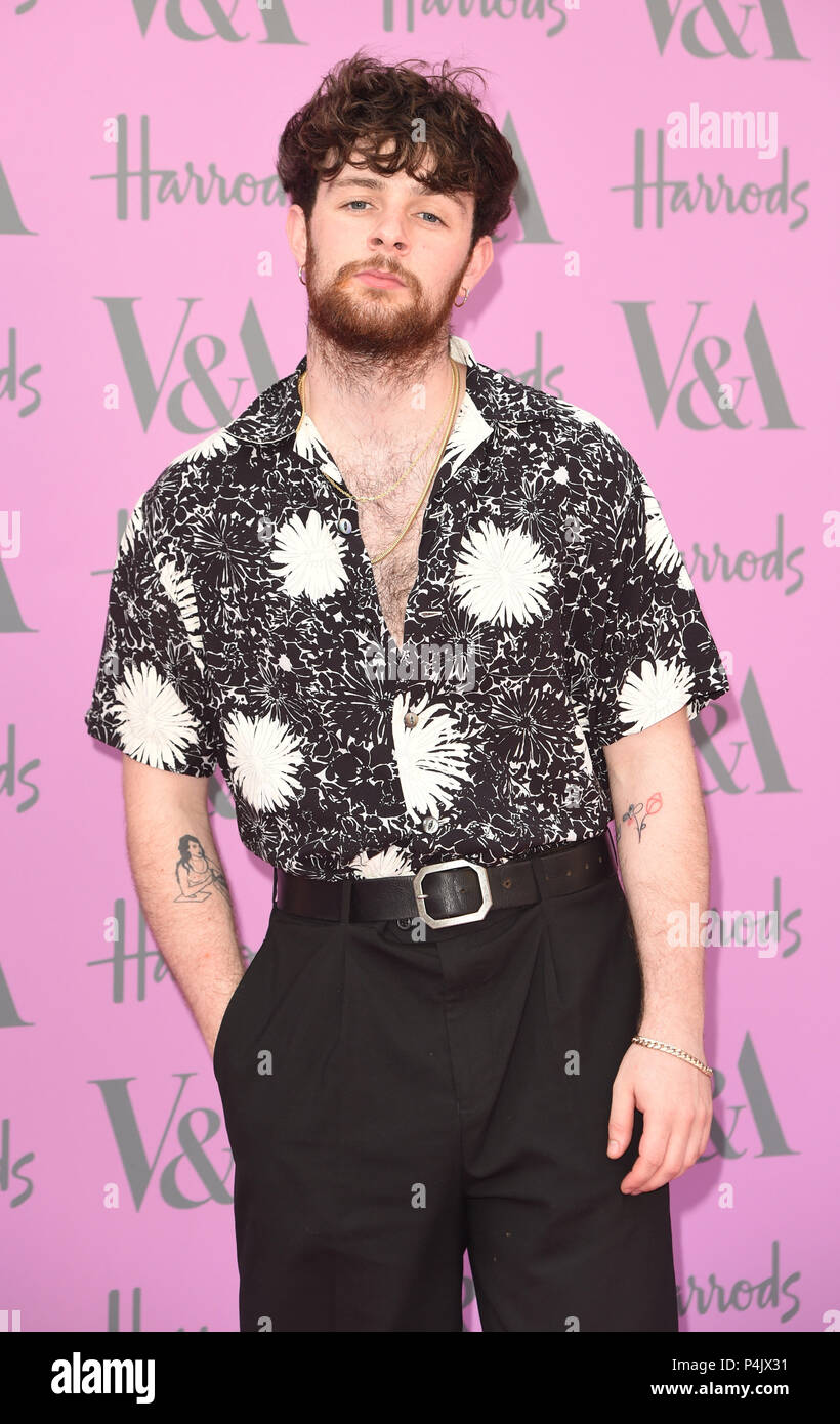 La photo doit être crédité ©Presse Alpha 079965 20/06/2018 Tom Grennan V&A Summer Party 2018 à Londres Banque D'Images