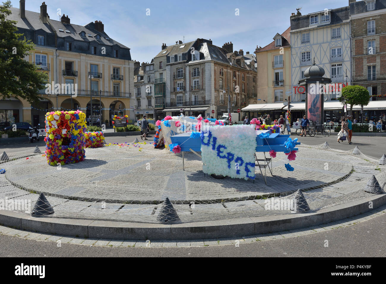 Dieppe. Normandie, France Banque D'Images