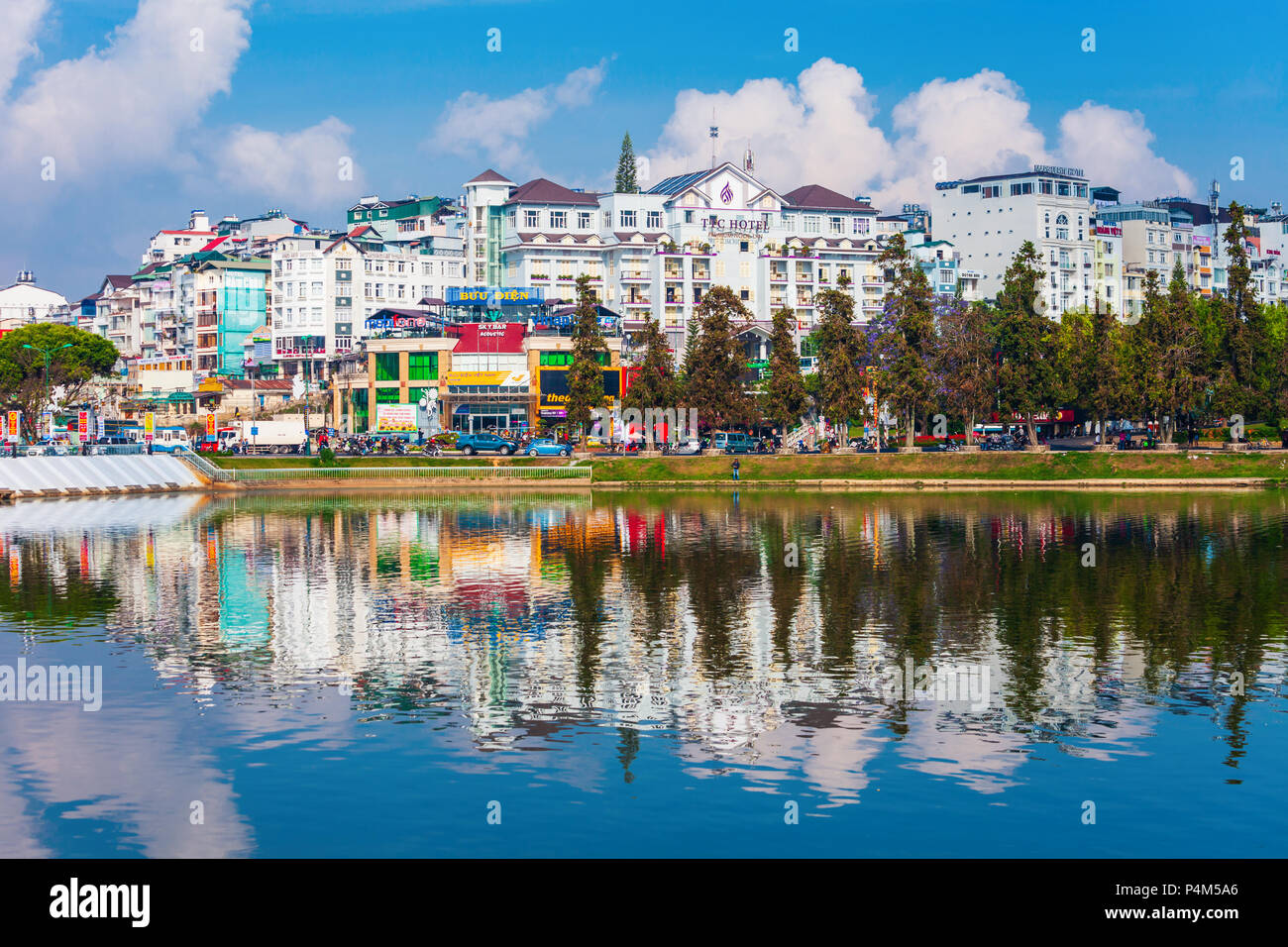 DALAT, VIETNAM - Mars 14, 2018 : Lac Xuan Huong à Dalat city au Vietnam Banque D'Images