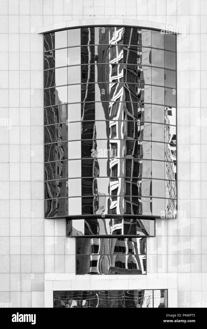 Centre-ville, la Ville d'Abu Dhabi, l'Émirat d'Abu Dhabi, le golfe Persique, les Émirats arabes unis, ÉMIRATS ARABES UNIS, au Moyen-Orient Banque D'Images