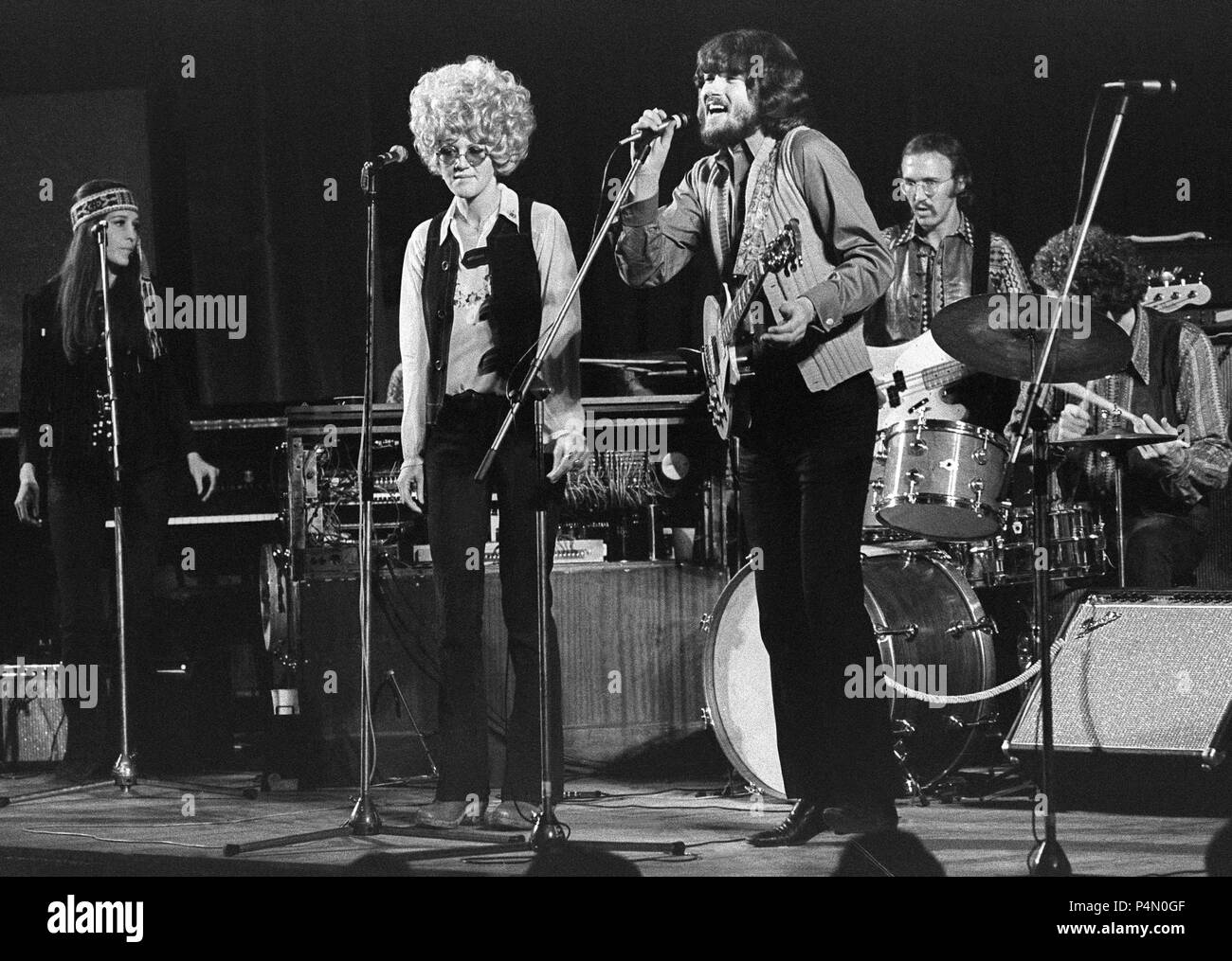 DELANEY & BONNIE USA music duo composé de couple marié Delaney et Bonnie Bramlett 1970 Banque D'Images