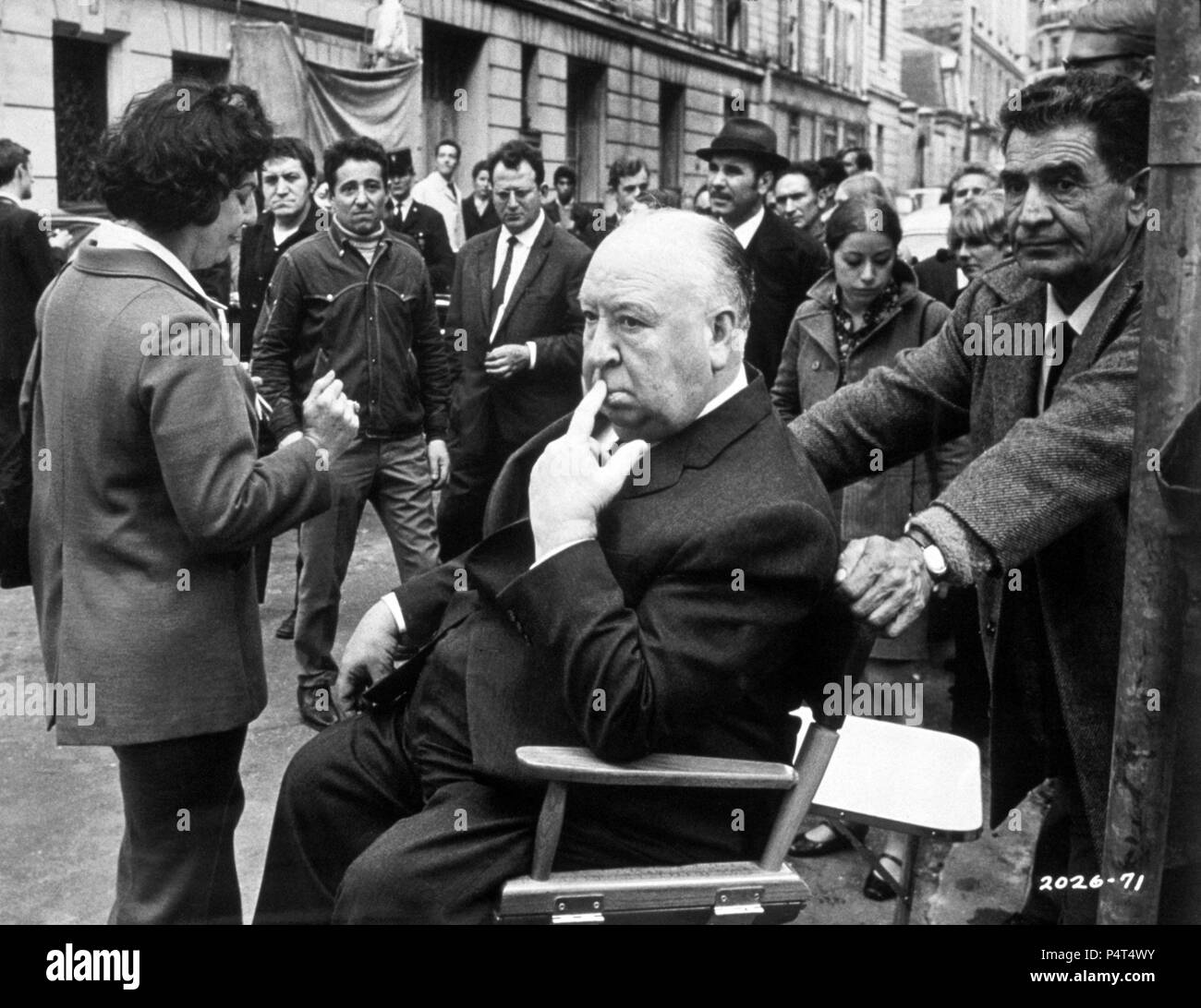 Titre original : "Topaz". Titre en anglais : "Topaz". Film Réalisateur : Alfred Hitchcock. Année : 1969. Stars : Alfred Hitchcock. Credit : UNIVERSAL PICTURES / Album Banque D'Images