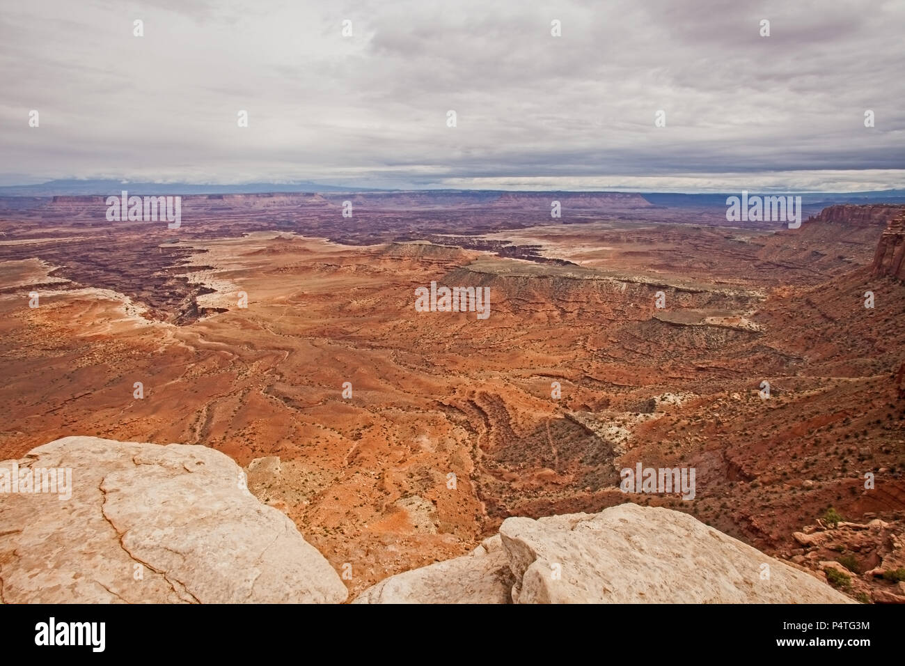 Vue sur Buck Canyon Banque D'Images