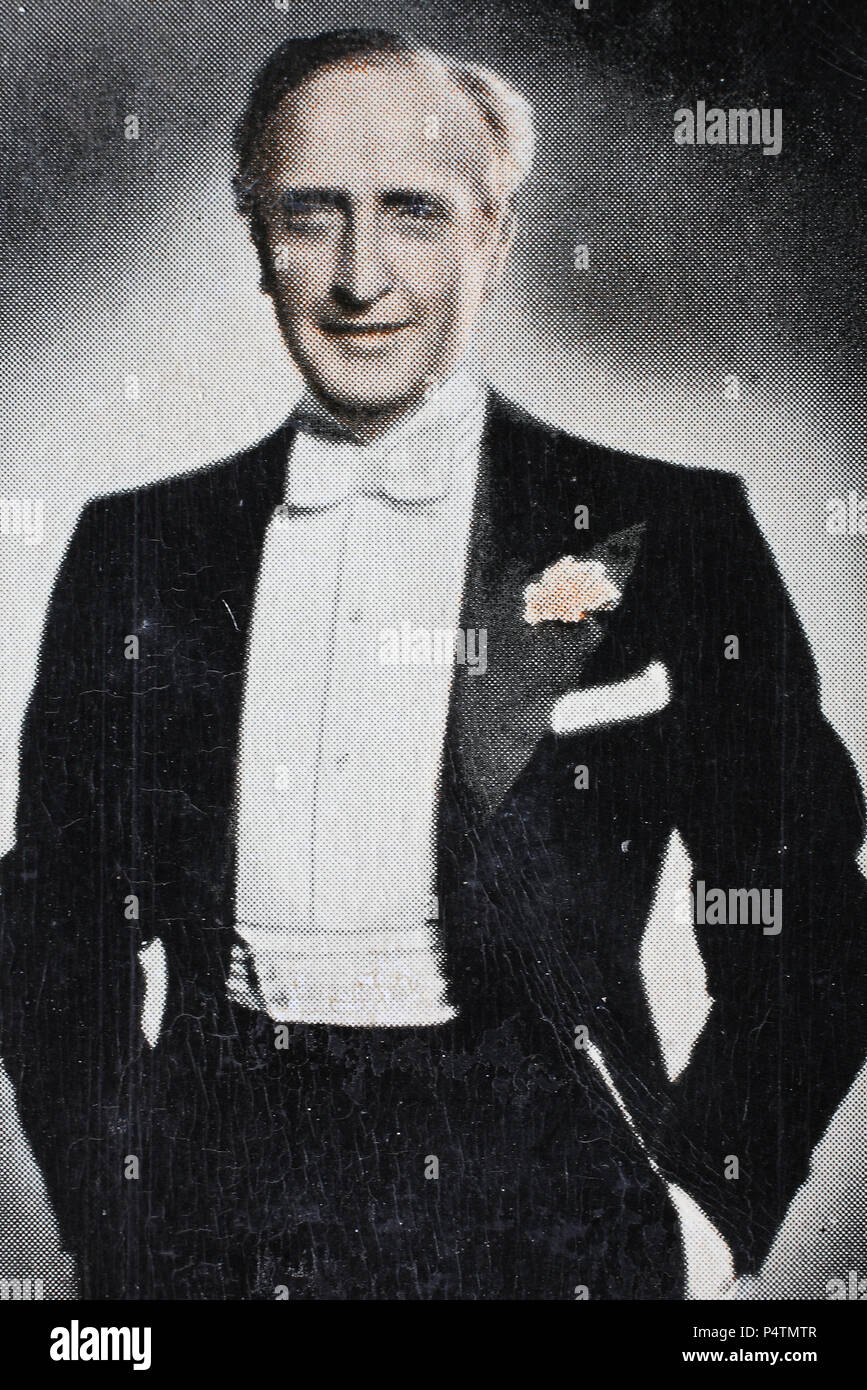 Hans Philipp August Albers (22 septembre 1891 - 24 juillet 1960) était un acteur et chanteur allemand., l'amélioration de la reproduction numérique d'une image historique Banque D'Images