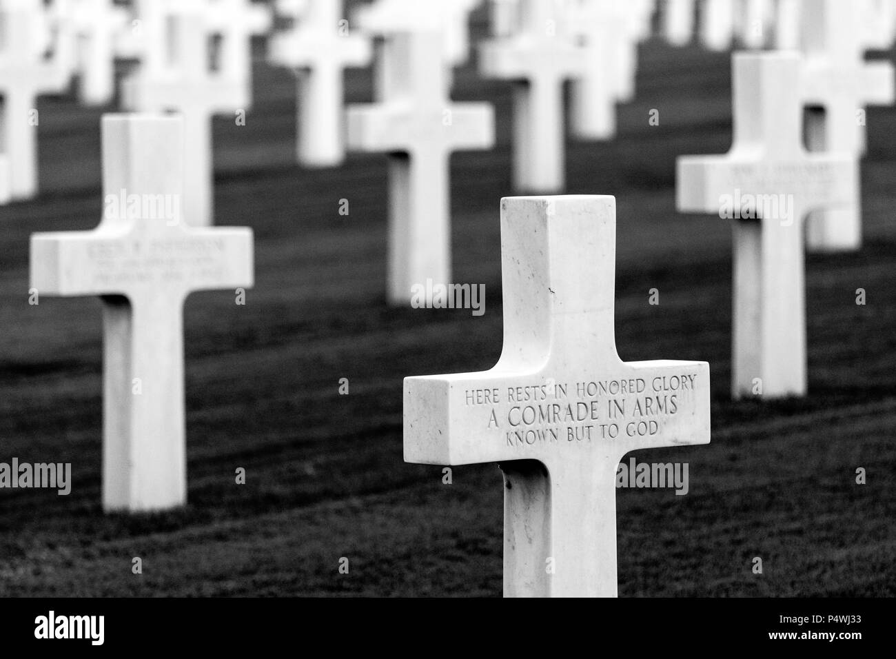 American Cemetery and Memorial, Manila, Philippines Banque D'Images