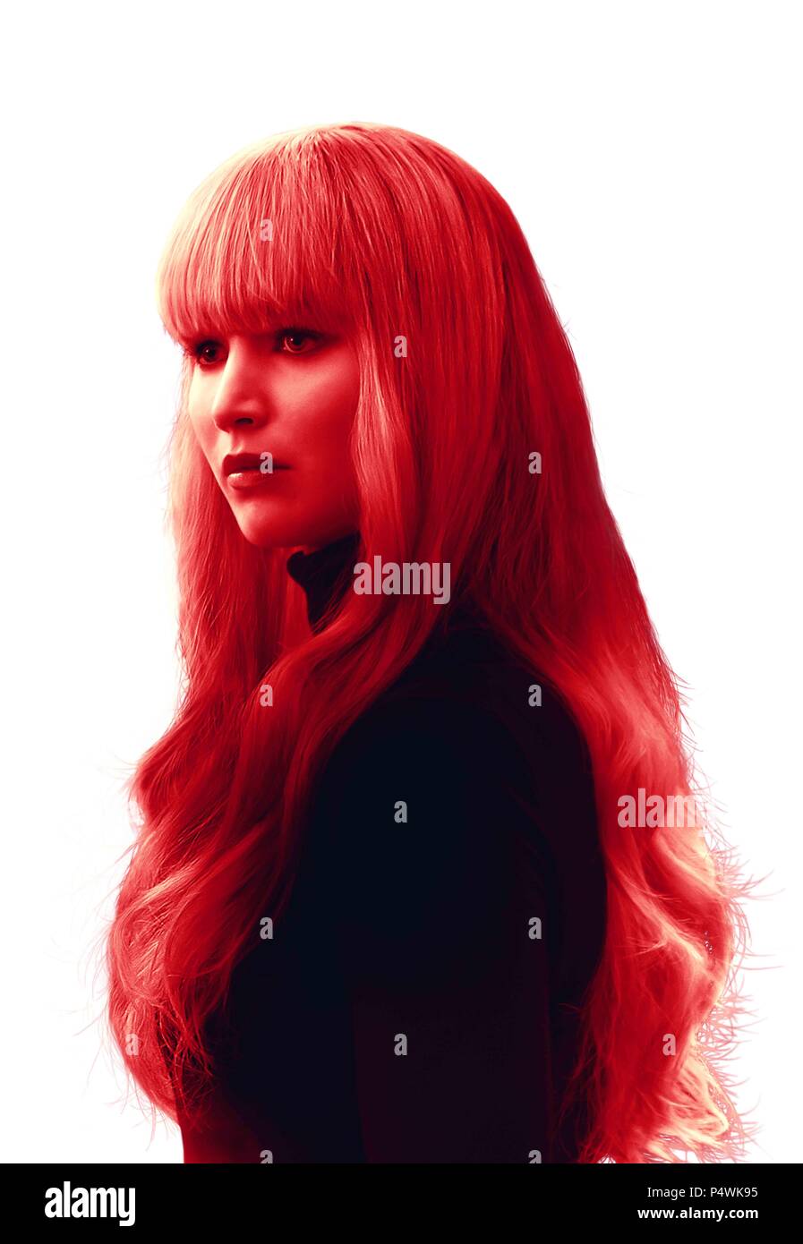 Titre original : RED SPARROW. Titre en anglais : RED SPARROW. Directeur de film : Francis Lawrence. Année : 2018. Stars : JENNIFER LAWRENCE. Credit : CHERNIN ENTERTAINMENT / Album Banque D'Images