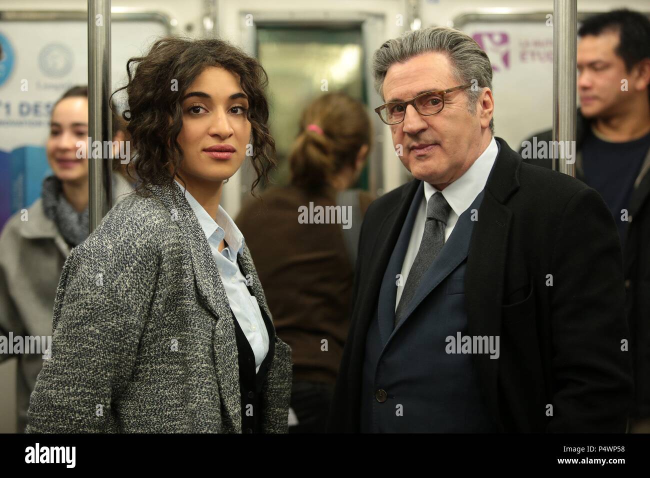 Titre original : LE BRIO. Titre en anglais : LE BRIO. Directeur : Yvan Attal Film. Année : 2017. Stars : Daniel Auteuil ; CAMELIA JORDANA. Credit : Chapitre 2/France 2 Cinéma/Moonshaker/Nexus Factory/Pathe/Ume / Album Banque D'Images