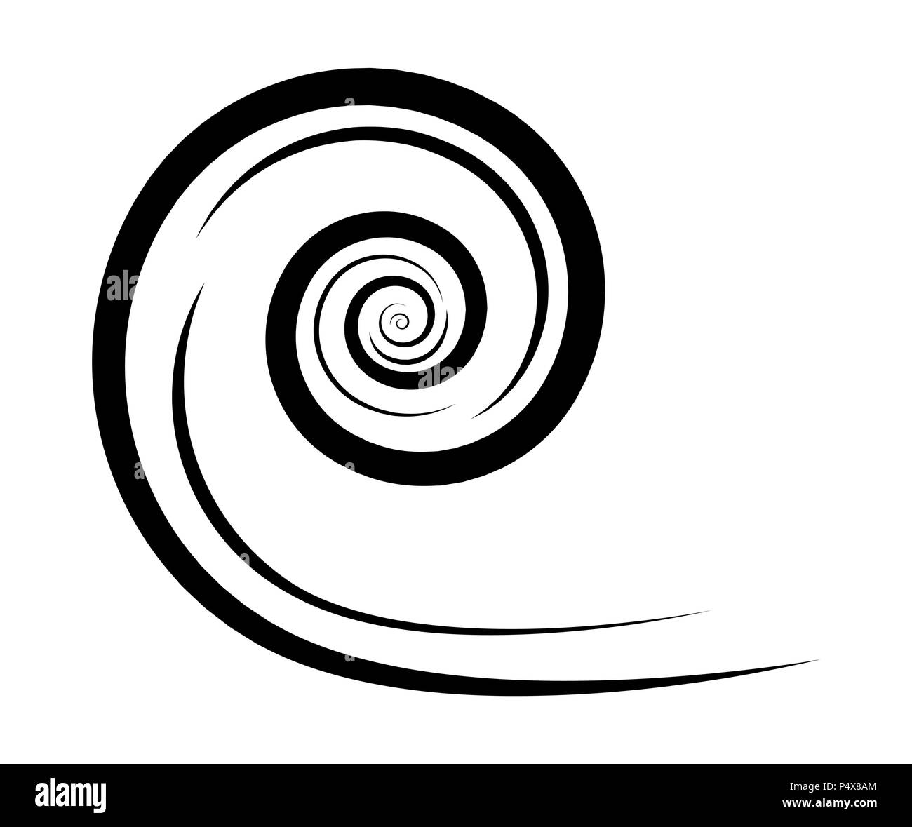 L'icône du vent, coup, vecteur conception blast isolated on white Illustration de Vecteur