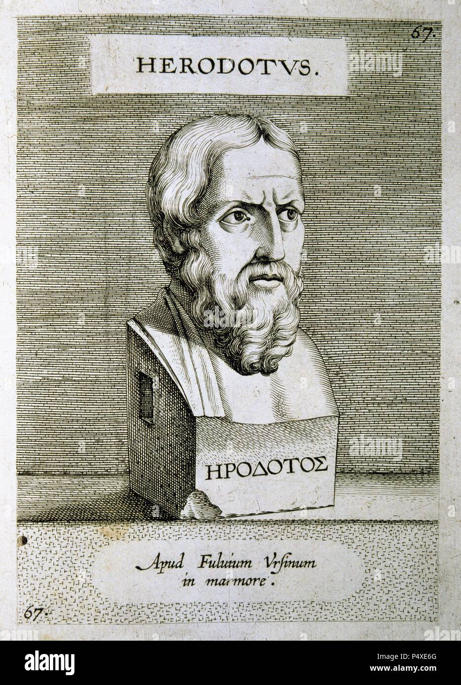 HERODOTO Halicarnaso,  ,  a. C.). Historiador griego,  llamado 'el padre de la historia