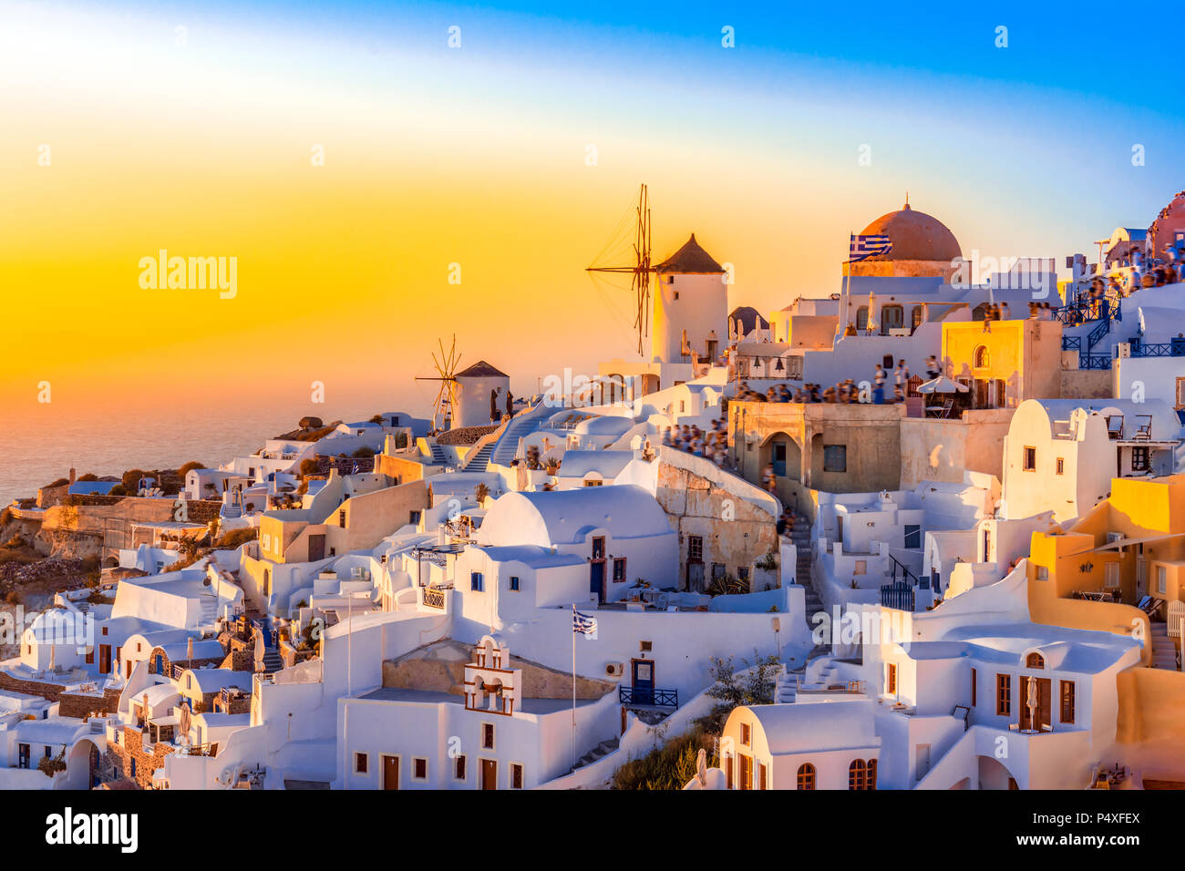 Coucher Du Soleil Oia Santorin Gr ce C l bre Et Traditionnel Des Coucher Du Soleil Oia Santorin Gr ce C l bre Et Traditionnel Des