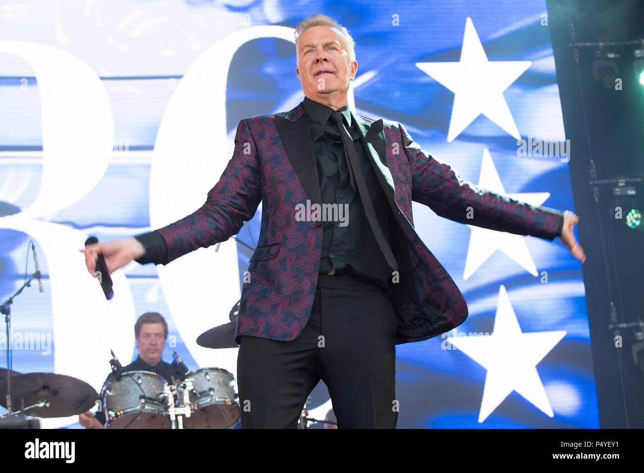 L'Écosse, au Royaume-Uni. 23 juin 2018. ABC en concert à Lets Rock Ecosse, Dalkeith Country Park, Paris, France 23 Juin 2018 Crédit : Stuart Westwood/Alamy Live News Banque D'Images