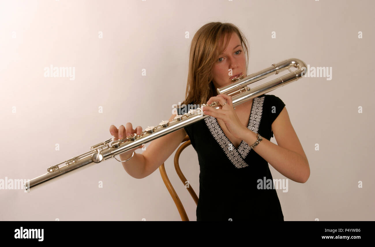 Bass flute Banque de photographies et d'images à haute résolution - Alamy