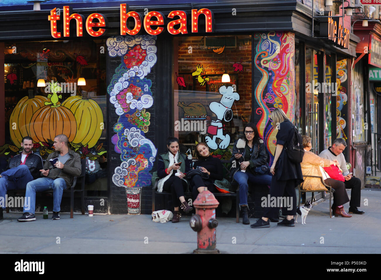 [Boutique] historique Le Bean, 147 1st Avenue, New York, NY Banque D'Images