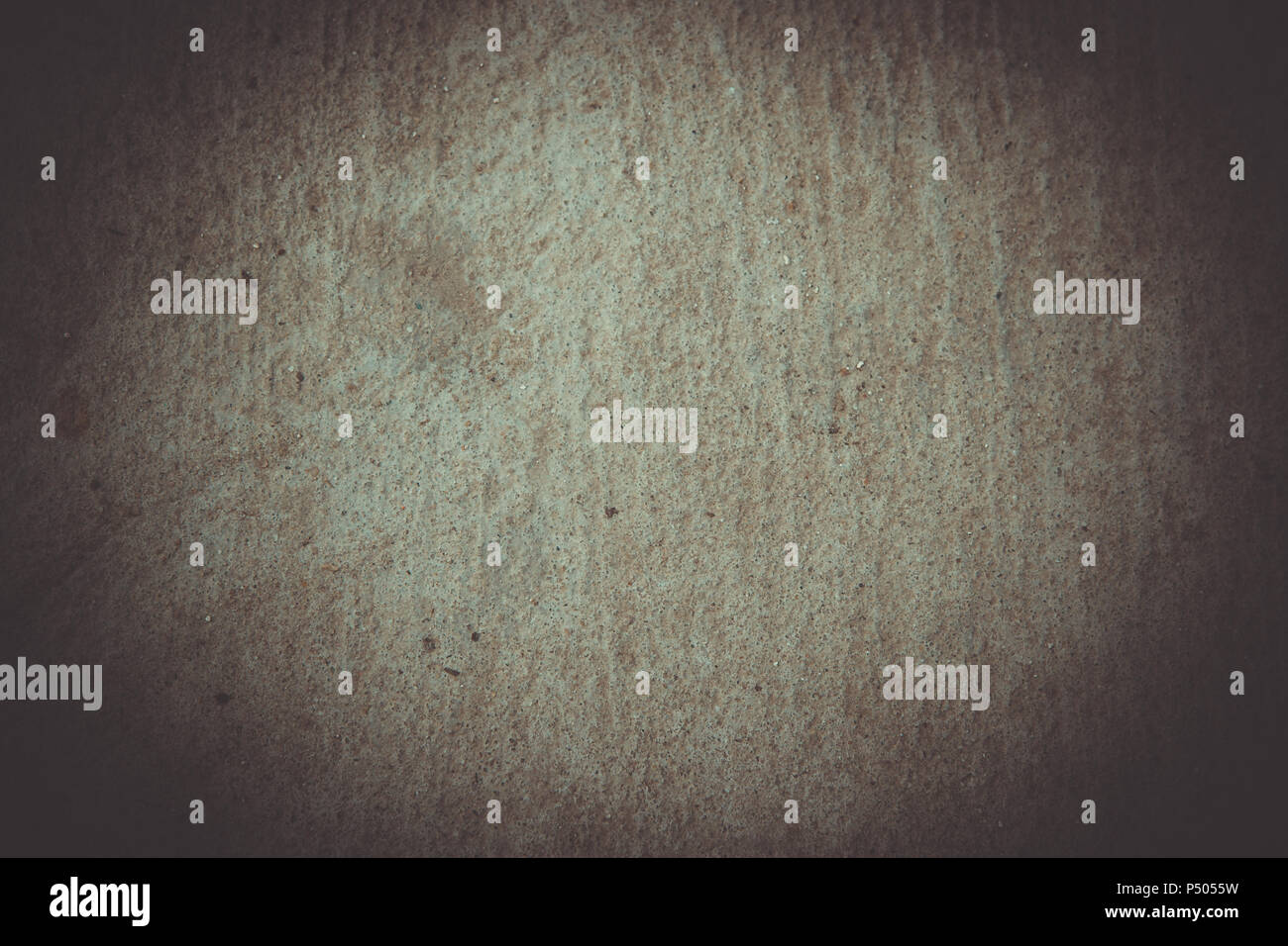 Résumé arrière-plan simple filtre avec cadre béton foncé Banque D'Images