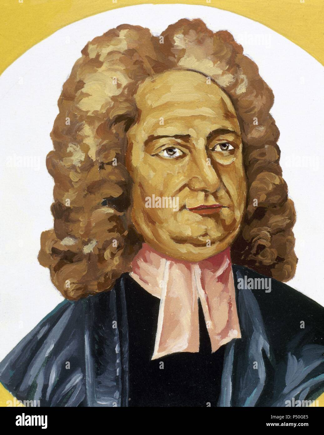 Jonathan Swift (1667-1745). Satiriste anglo-irlandais, essayiste, poète et clerc. Banque D'Images