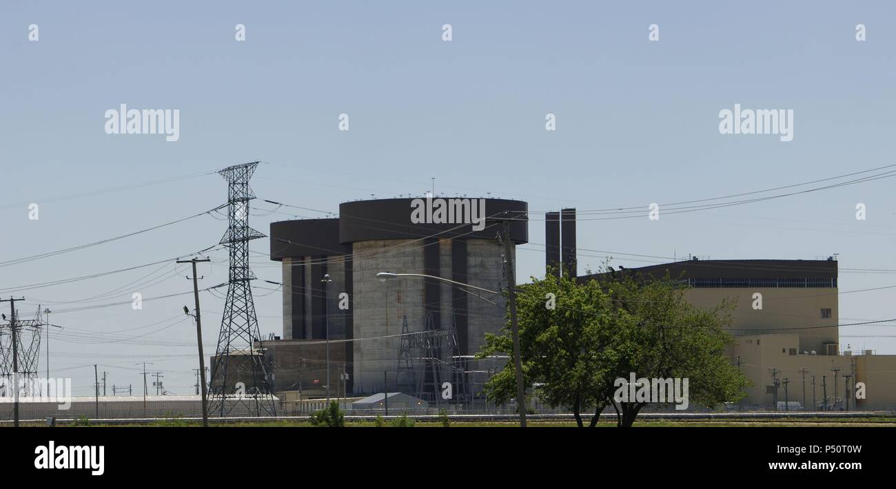 La CENTRALE DE BRAIDWOOD. Vista de las instalaciones. Condado de volonté. L'état de l'Illinois. Estados Unidos. Banque D'Images