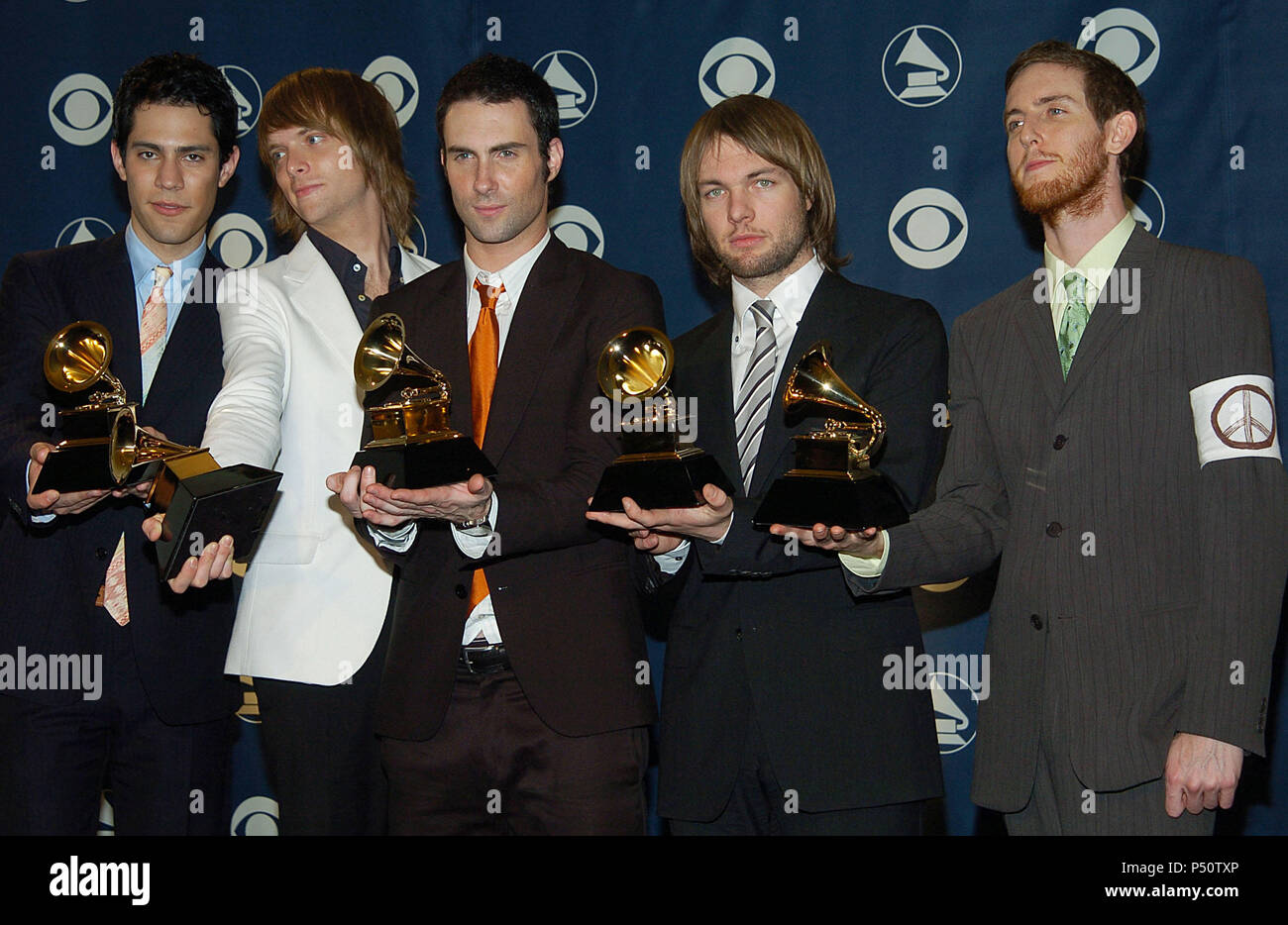 Maroon 5 dans les coulisses de la 47e cérémonie annuelle de remise des prix Grammy à la base de l'Centerin Los Angeles. 13 février 2005. - Maroon5 175.jpgMaroon5 175 cas à Hollywood Life - Californie, Red Carpet Event, USA, Cinéma, Célébrités, photographie, Bestof, Arts, Culture et divertissement, Célébrités, Mode Topix Meilleur de Hollywood, la vie, événement dans la vie d'Hollywood, Californie - une remise de trophée, backstage, cinéma, télévision, célébrités, célébrités de la musique, Topix Bestof, Arts, Culture et loisirs, photographie, tsuni@Gamma-USA.com , Tsuni enquête de crédit / USA, 2000-2001-2 Banque D'Images