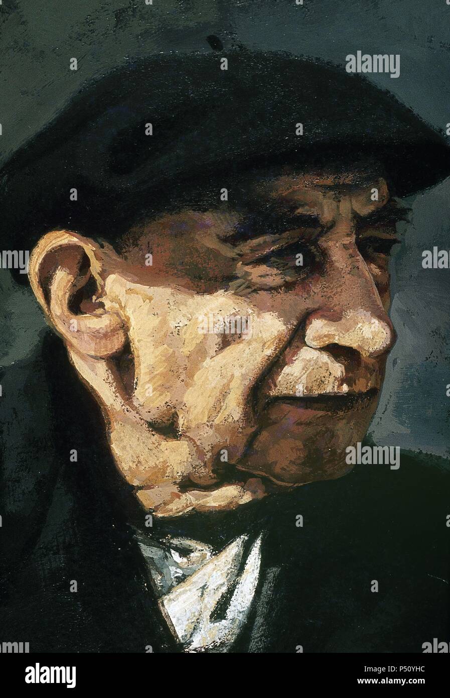 Henri Breuil (1877-1961), souvent désigné comme l'abbé Breuil. Prêtre catholique français, archéologue, anthropologue, ethnologue et géologue. Portrait. Banque D'Images