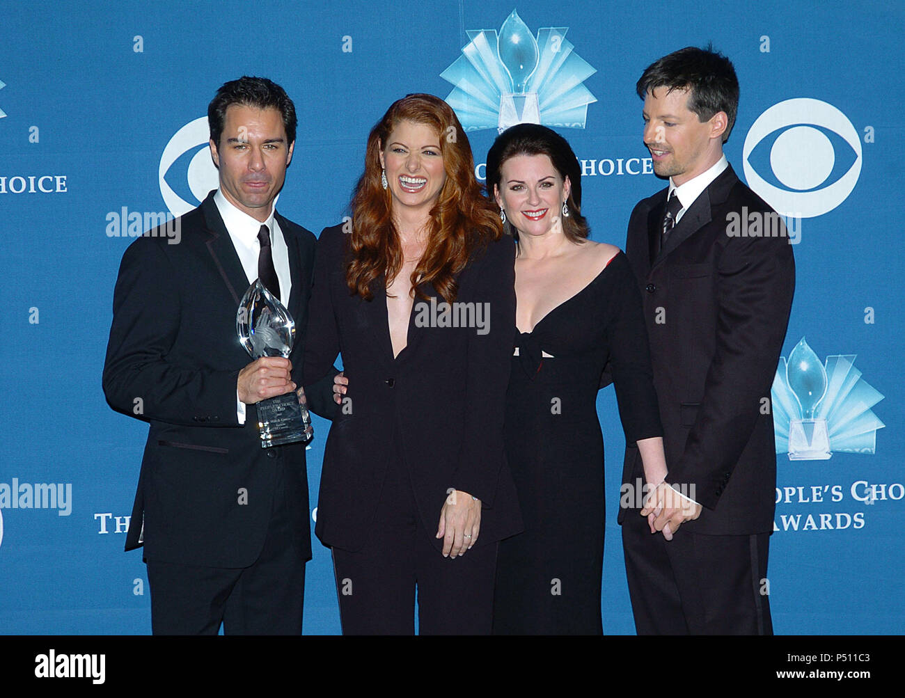 L'acteur de Will et Grace au choix des personnes au Pasadena Civic Auditorium à Los Angeles. Le 9 janvier 2005. - Ne  Grâce jpgWill distribution161.Grâce cast161 événement dans la vie d'Hollywood, Californie - Red Carpet Event, USA, Cinéma, Célébrités, photographie, Bestof, Arts, Culture et divertissement, Célébrités, Mode Topix Meilleur de Hollywood, la vie, événement dans la vie d'Hollywood, Californie - une remise de trophée, backstage, cinéma, télévision, célébrités, célébrités de la musique, Topix Bestof, Arts, Culture et divertissement, la photographie, l'enquête , tsuni@Gamma-USA.com Cred Banque D'Images