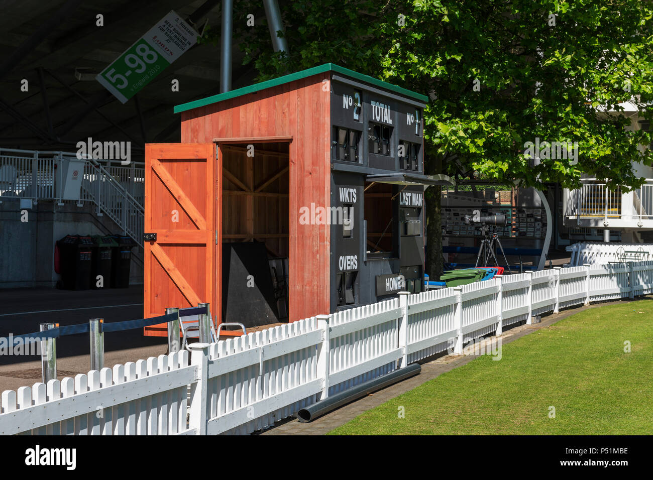 Le Lords Cricket Ground, MCC, Middlesex County Cricket Club Banque D'Images