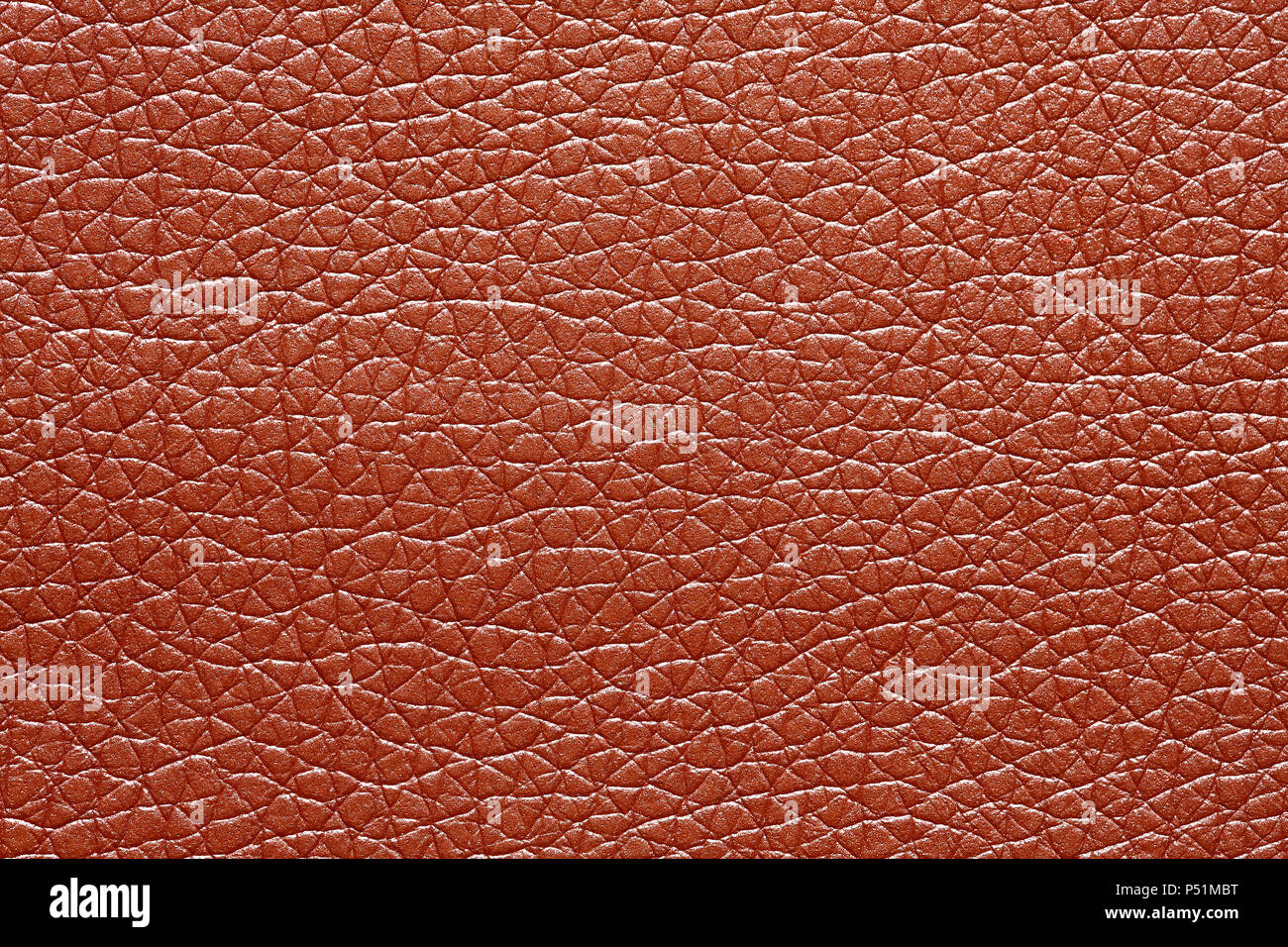 Couteau de contraste en simili cuir brun texture. Banque D'Images