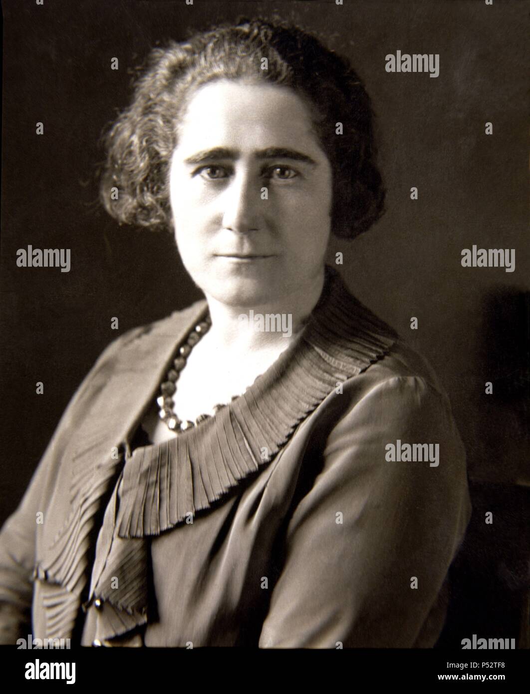 Clara Campoamor (1888-1972), homme politique espagnol de la féministe. Banque D'Images