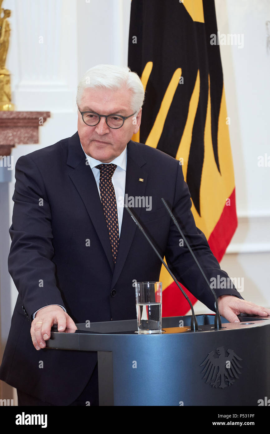 Président fédéral dr. Frank-Walter Steinmeier. Banque D'Images