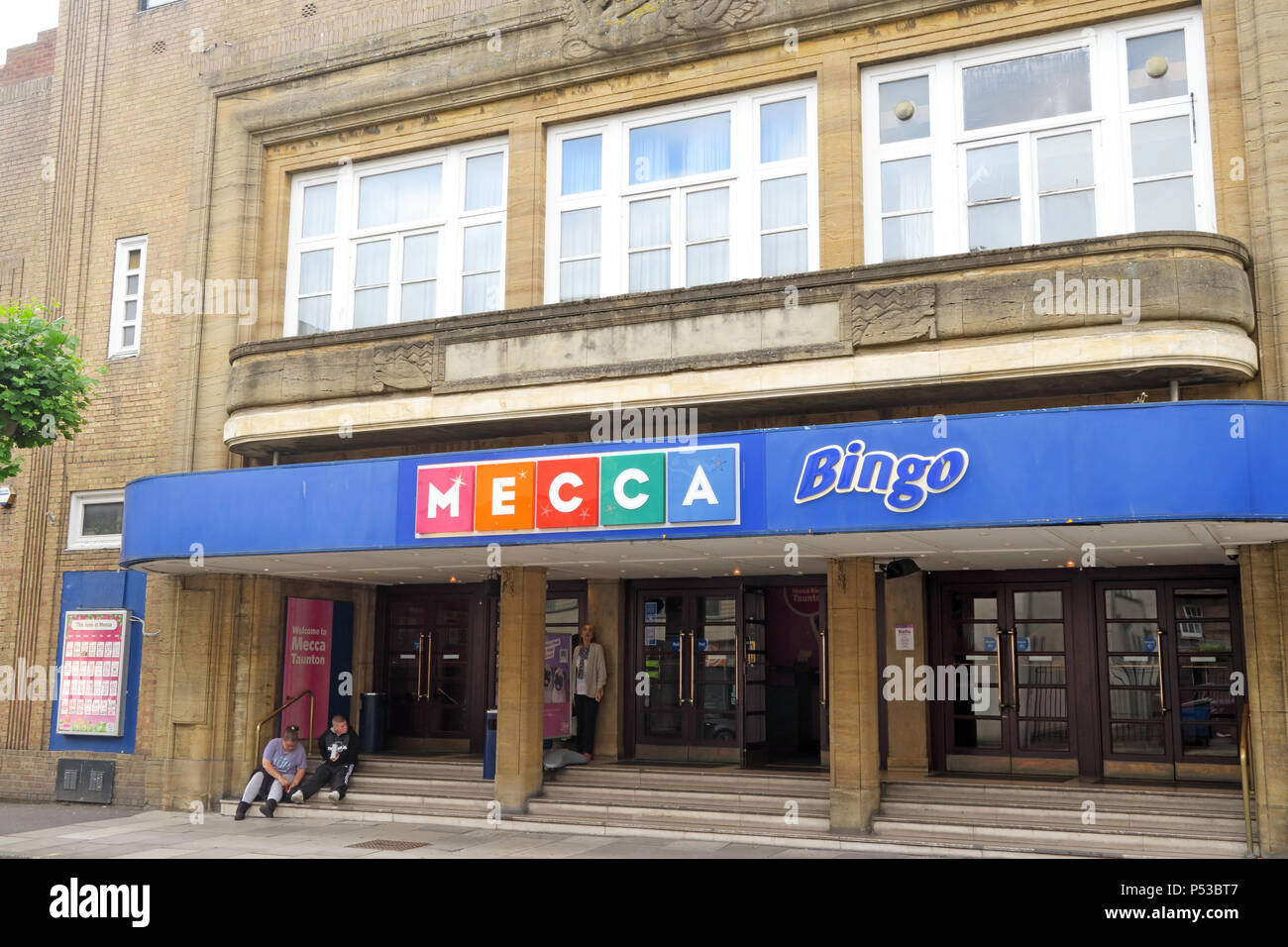 Mecca Bingo Taunton, Corporation Street, Taunton, Somerset, England, UK, TA1 4AH Banque D'Images