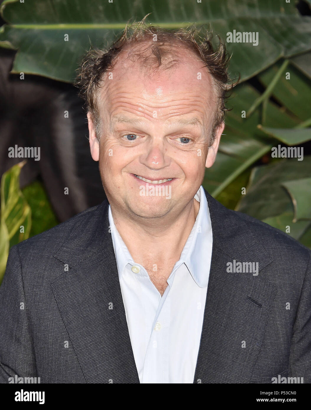 TONY JONES acteur anglais assiste à la première de Universal Pictures et Amblin Entertainment's 'Jurassic World : Fallen Kingdom' à Walt Disney Concert Hall le 12 juin 2018 à Los Angeles, Californie. Photo : Jeffrey Mayer Banque D'Images