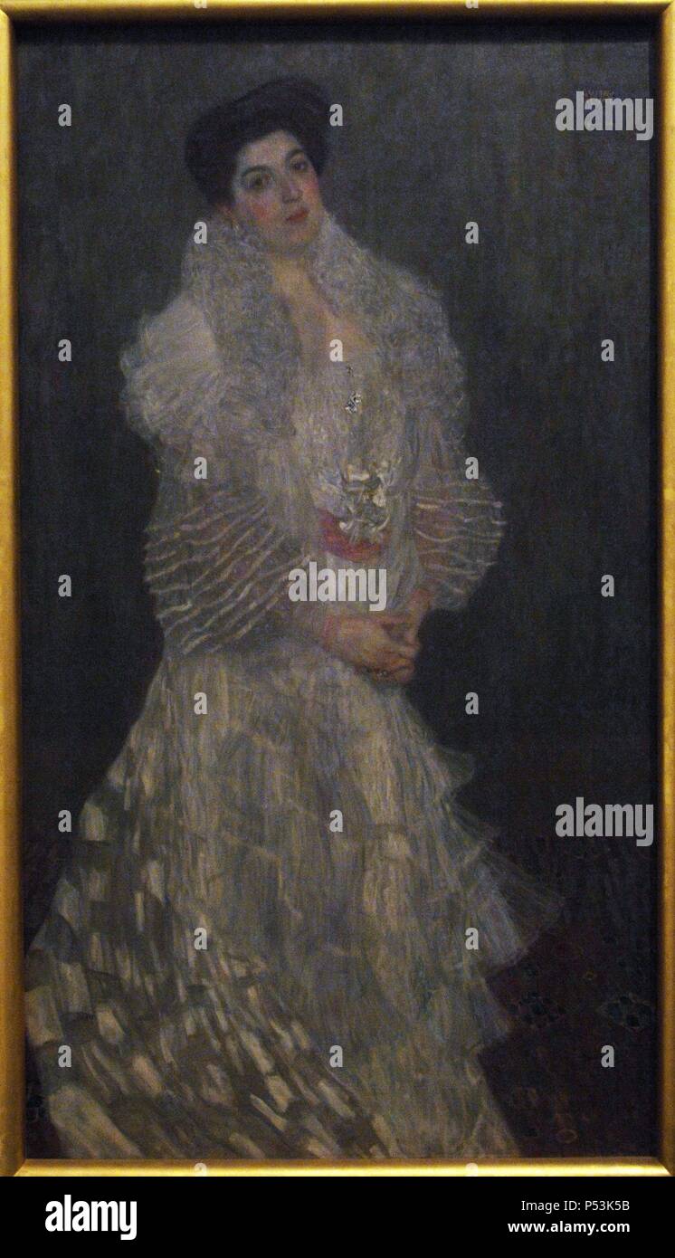 Gustave Klimt (1862-1918). Peintre symboliste autrichien. Membre de la Sécession de Vienne. Portrait d'Hermine Gallia, 1904. Tate Modern. Londres. Angleterre, Royaume-Uni. Banque D'Images
