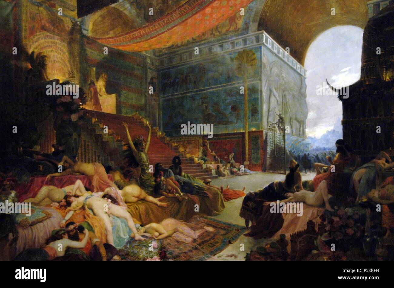 La caida de babilonia Banque de photographies et d’images à haute