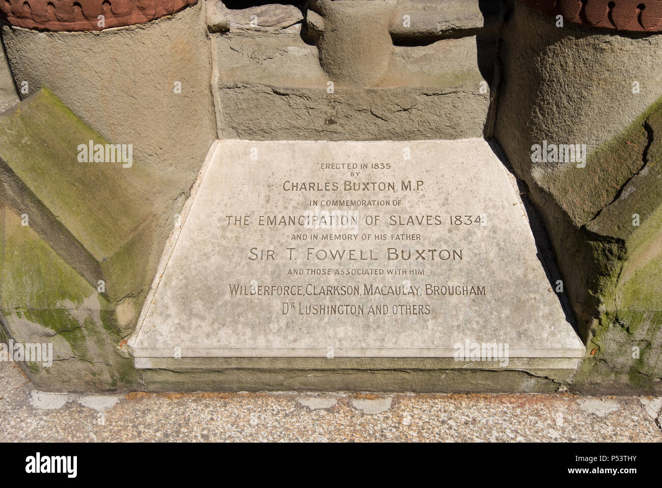 Londres, Royaume-Uni - 18 JUN 2018 : La Fontaine Mémorial Buxton est un monument commémorant l'émancipation des esclaves et est situé dans les jardins de la Tour Victoria, Banque D'Images