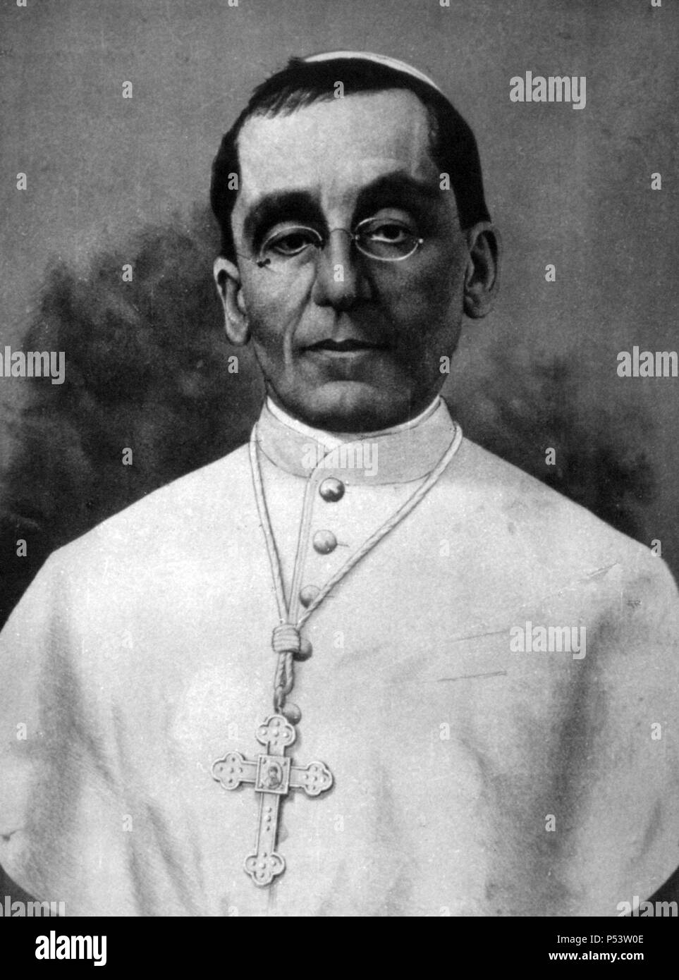 Le Pape Benoît XV, nº 258 de l'Église catholique entre 1914 et 1922 Photo  Stock - Alamy