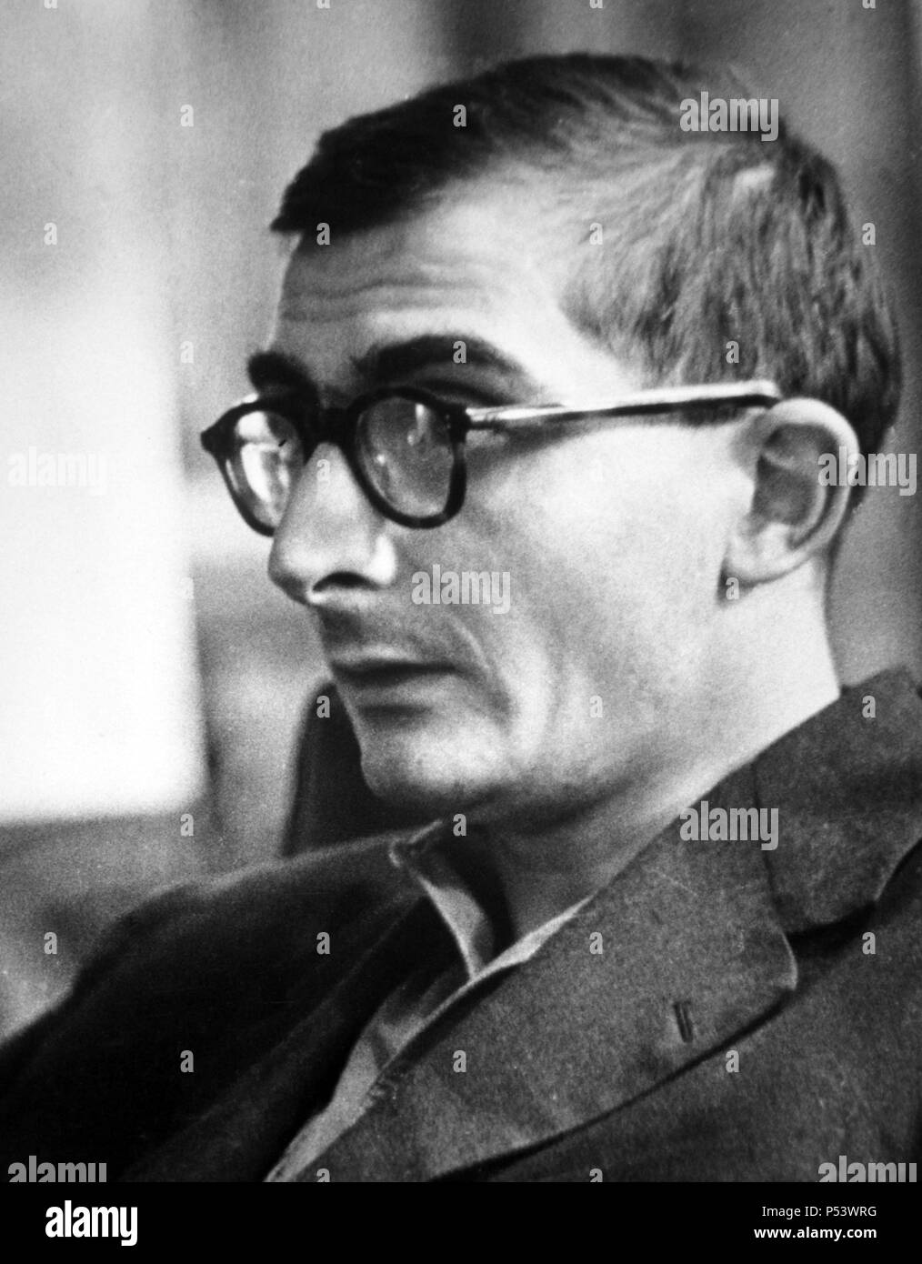 Claude Chabrol (1930-2010), directeur de cine francés. Banque D'Images